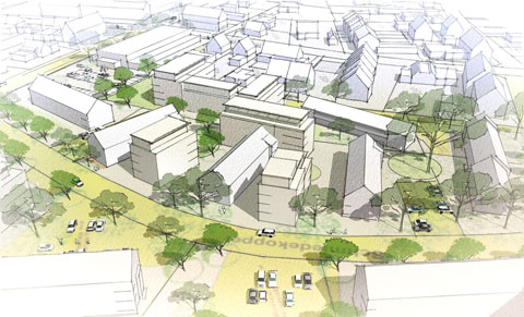 städtebauliche Visualisierung für Bürgerbeteiligung